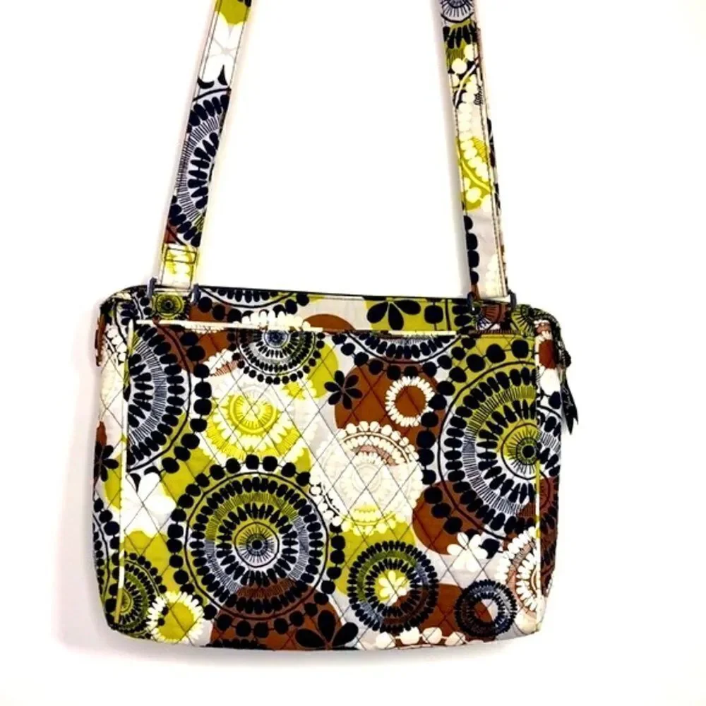 Vera Bradley Crossbody Laptop Bag, Cocoa Moss Fall 2013